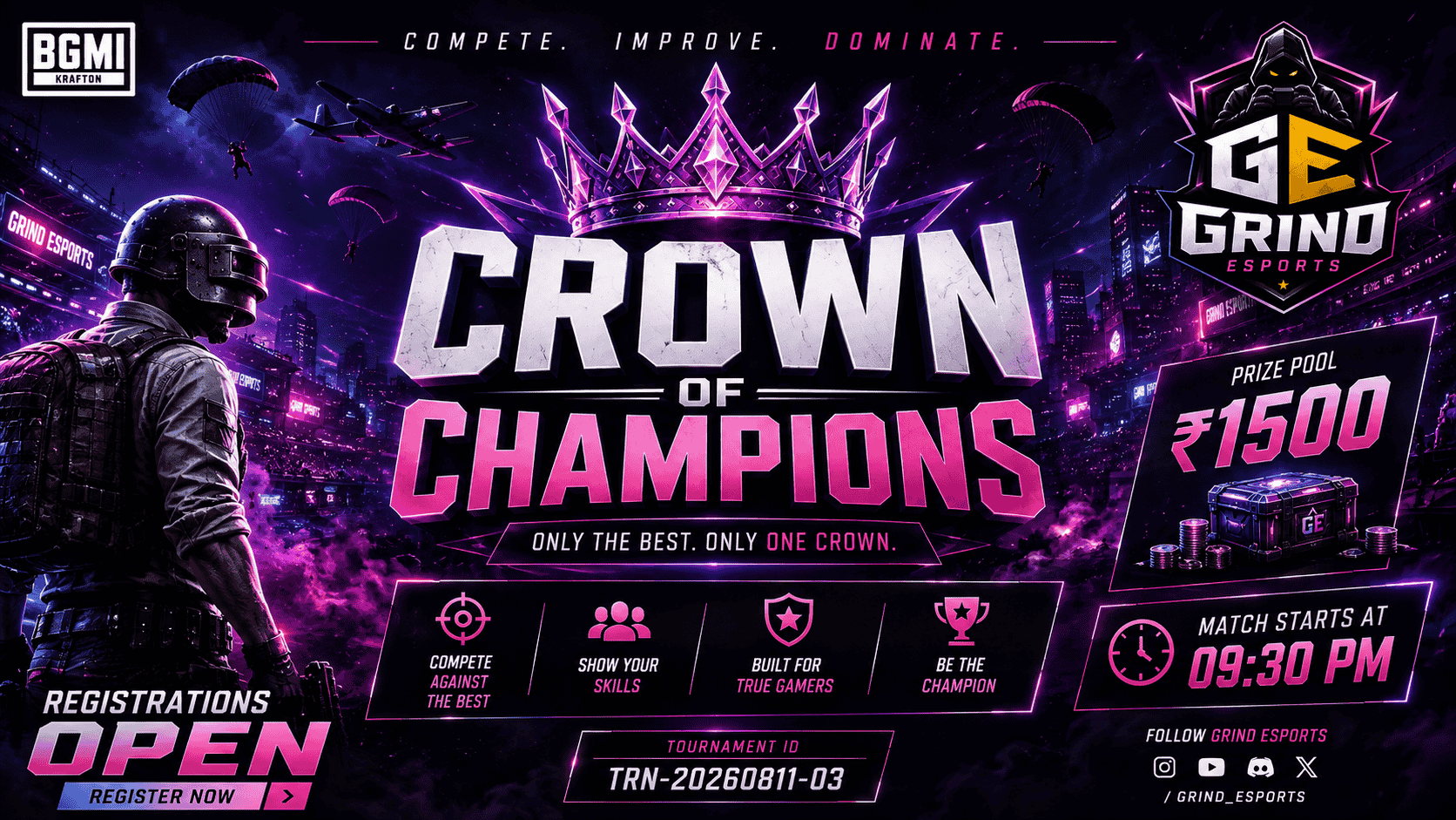 Crown of Champions_BGMI Tournament